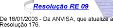Resoluo RE09